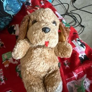 Russ Berrie Tan Plush Dog Toy